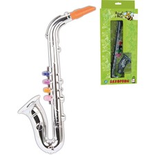 Boogie Bee Saxophon silber, Länge ca. 36 cm,...