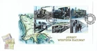 2024 Jersey Jersey Western Railway Miniature Sheet First Day Cover
