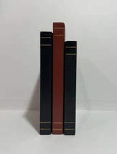 Home Interiors And GIfts - Faux Wooden Set Of 3 Books-Size 6”x4”x2” Vintage