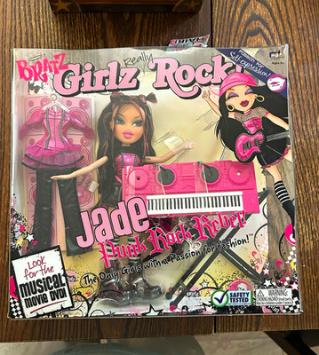 Bratz Girlz Really Rock Jade 10in Fashion Doll Set BRAND NEW READ