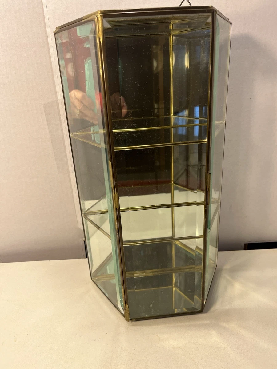 Vitrine/Présentoir De Collection Avec Miroir (Boîte En Verre) - Occasion Bon État