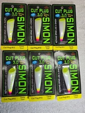 6 Packs, Hawken Simon Cut Plug 3.0 #10 Candy Corn SCP30010, NEW