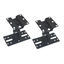 2Pcs Wall Mounted Speaker Brackets Regulable Holders Rotatable Accessory Metal