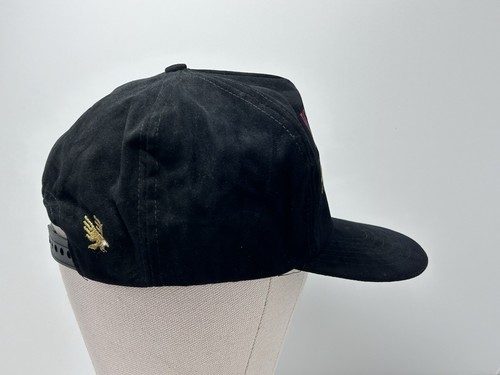 Winston Racing Team Black Velvet Vintage Trucker Style Hat Snapback NASCAR Read - Picture 3 of 12