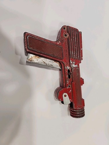 Super NU-MATIC JR LMCO Red Metal Cap Gun Antique/Vintage - Picture 3 of 7
