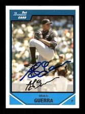 2007 Bowman Prospects BDPP72 Deolis Guerra signed auto autograph  BXC ID: 153924