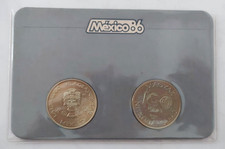 M&uuml;nze Mexico 86  100 Forint 2x M&uuml;nze Mexiko