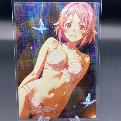 Rika  Lisbeth  Shinozaki Holographic Anime Collectible Trading Card 