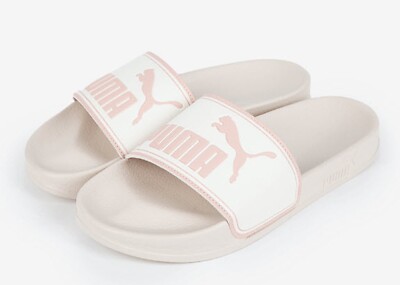 Puma Women Lead-Cat Slipper Running Shoes Pink Beach Slide GYM Sandals  36026326 | eBay