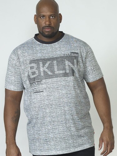 Camisetas D555 Para Hombre Dukes Nueva York Mangas Cortas Grandes Altas Plus Tallas Rey S-6XL - Imagen 26 de 55