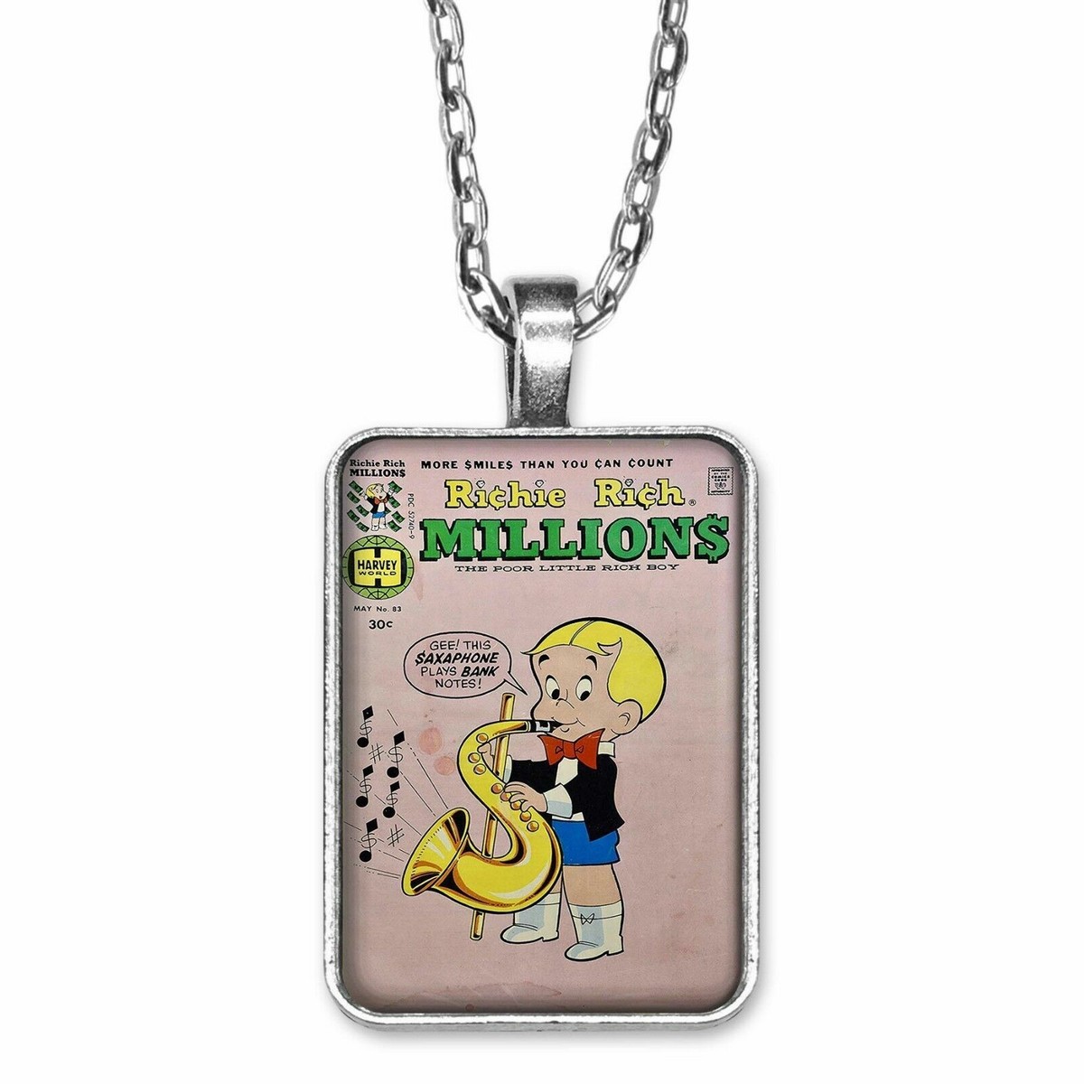 Richie Rich Millions #83 Cover Key Ring or Necklace Classic
