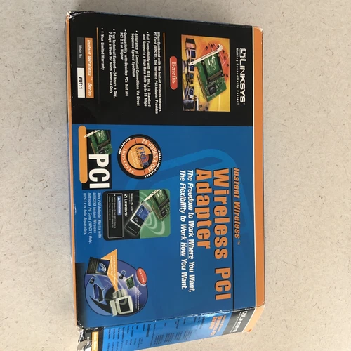 Linksys Witeless PCI Adapter WDT11 eith Linksys Network Card