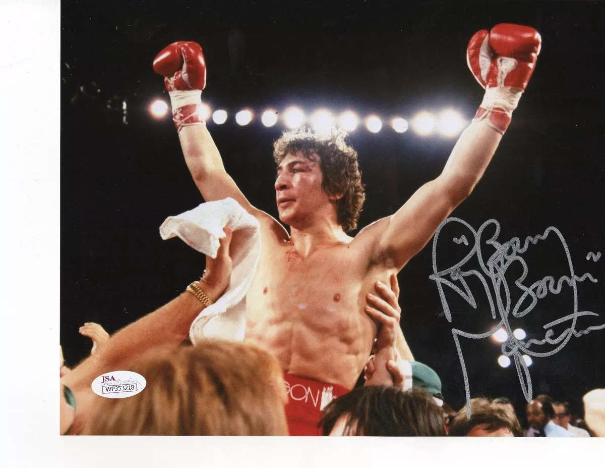 Ray Boom Boom Mancini - Autographed Inscribed Photograph