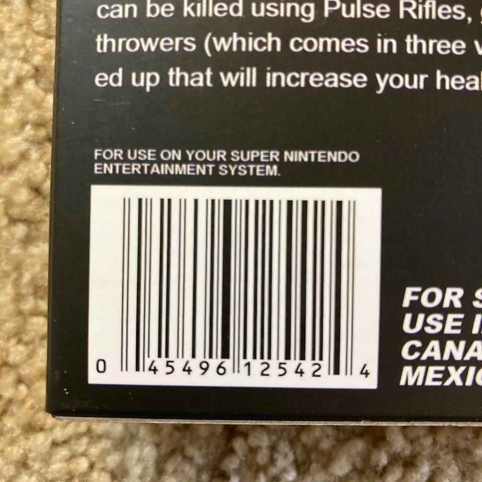 Alien 3 SNES Super Nintendo Custom Box - NEW - Image 2 of 4