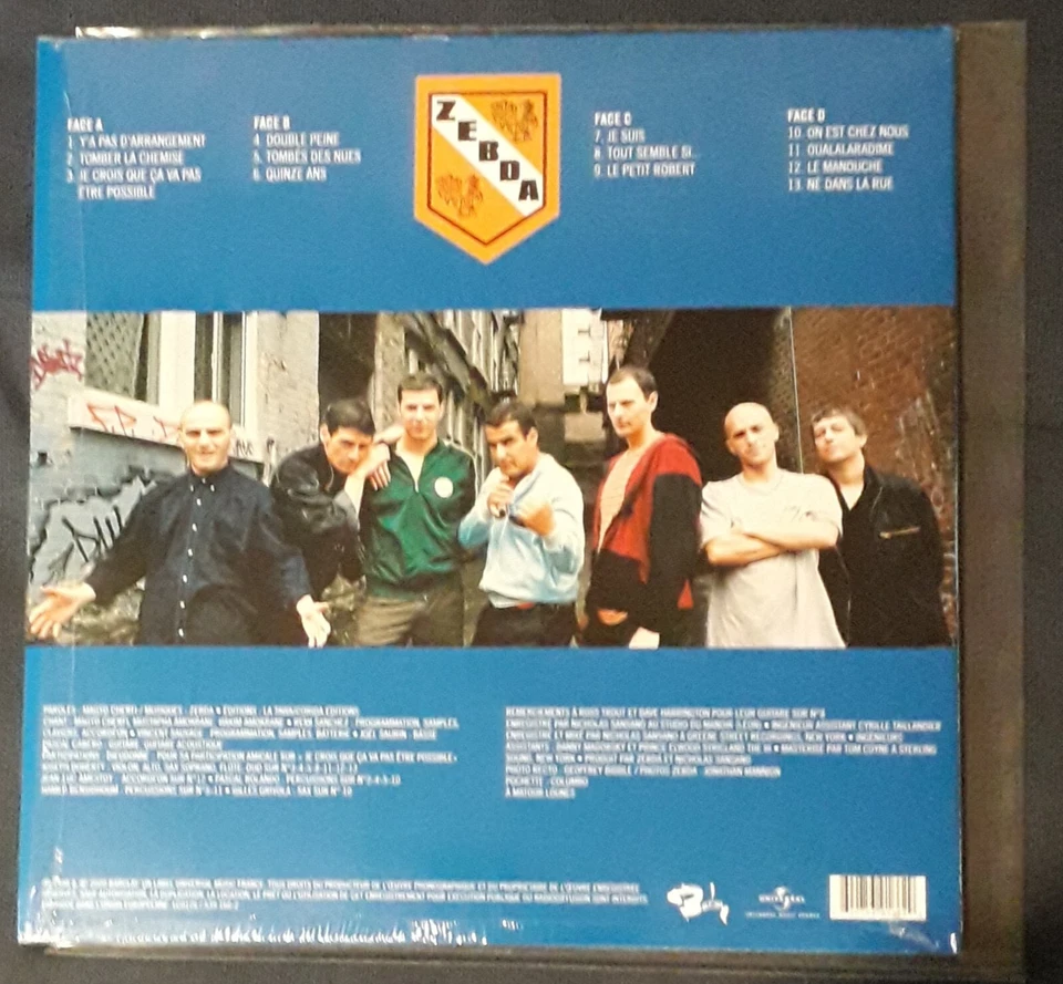 Zebda – Essence Ordinaire (Vinyle, 2xLP, Reissue) Hip Hop, Rock, Reggae - Photo 2/2