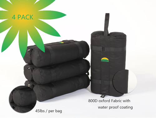 Gojooasis Baldachin Gewichtssäcke für Instant Legs Baldachin Gewichtete Sandsäcke 4er Pack - Bild 3 von 12