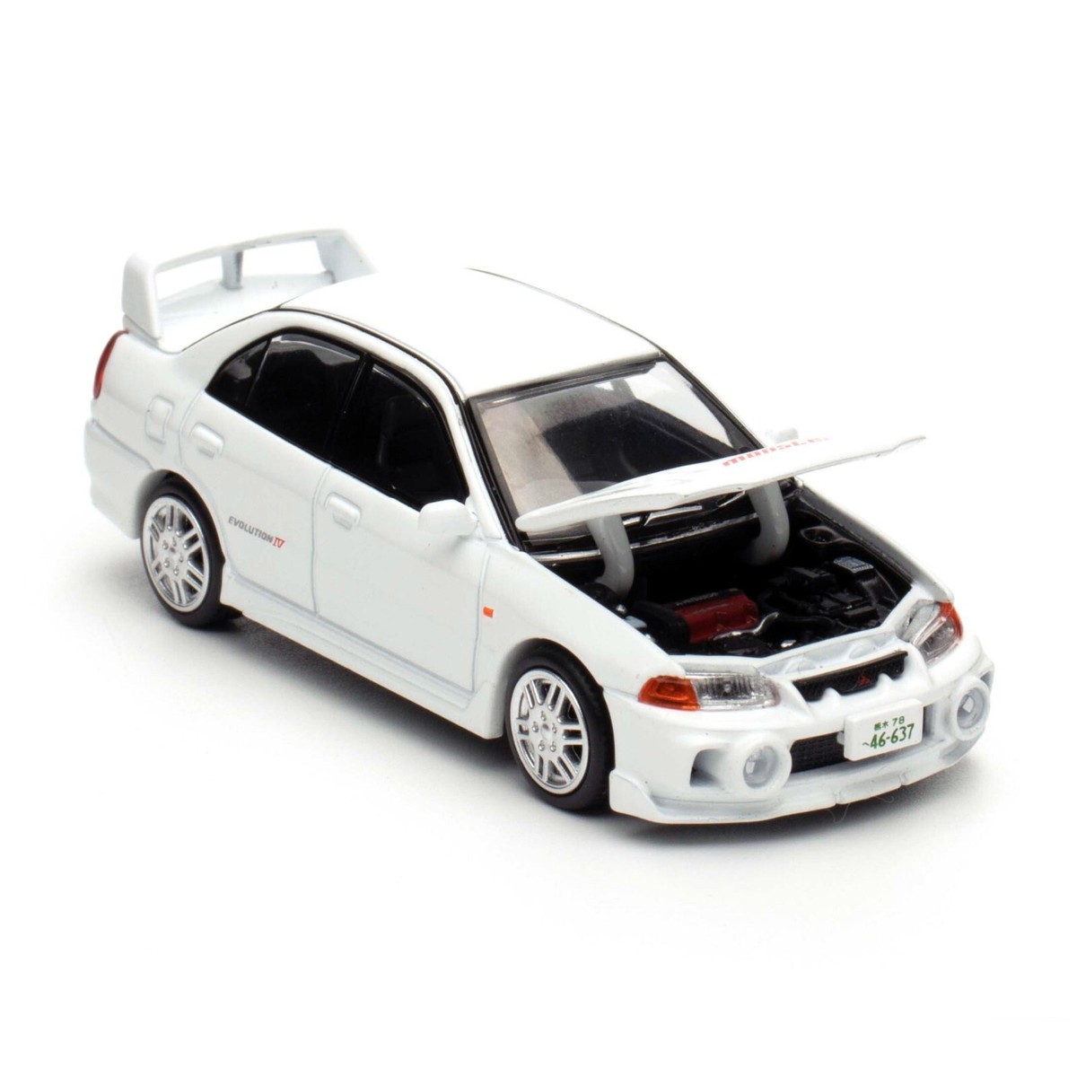 【PR64-167】ポップレース ランサーエボリューションIV インドネシア限定 POP RACE MITSUBISHI LANCER EVOLUTION IV INDONESIA DIECAST