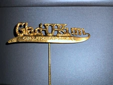 Vintage Chas. Fischer & Sons Co. Watertown Wisconsin  Hat/Lapel Pin