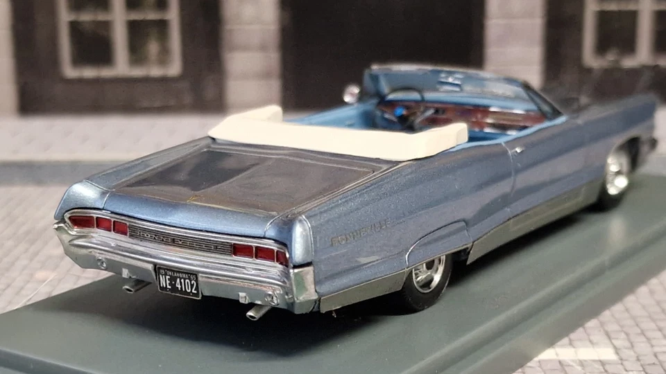 NEO SCALE MODELS 1/43 - PONTIAC BONNEVILLE CONVERTIBLE 1968 - Immagine 2 di 4