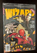 WIZARD MAGAZINE #223 (Wizard 2010) -- Kraven the Hunter -- SEALED