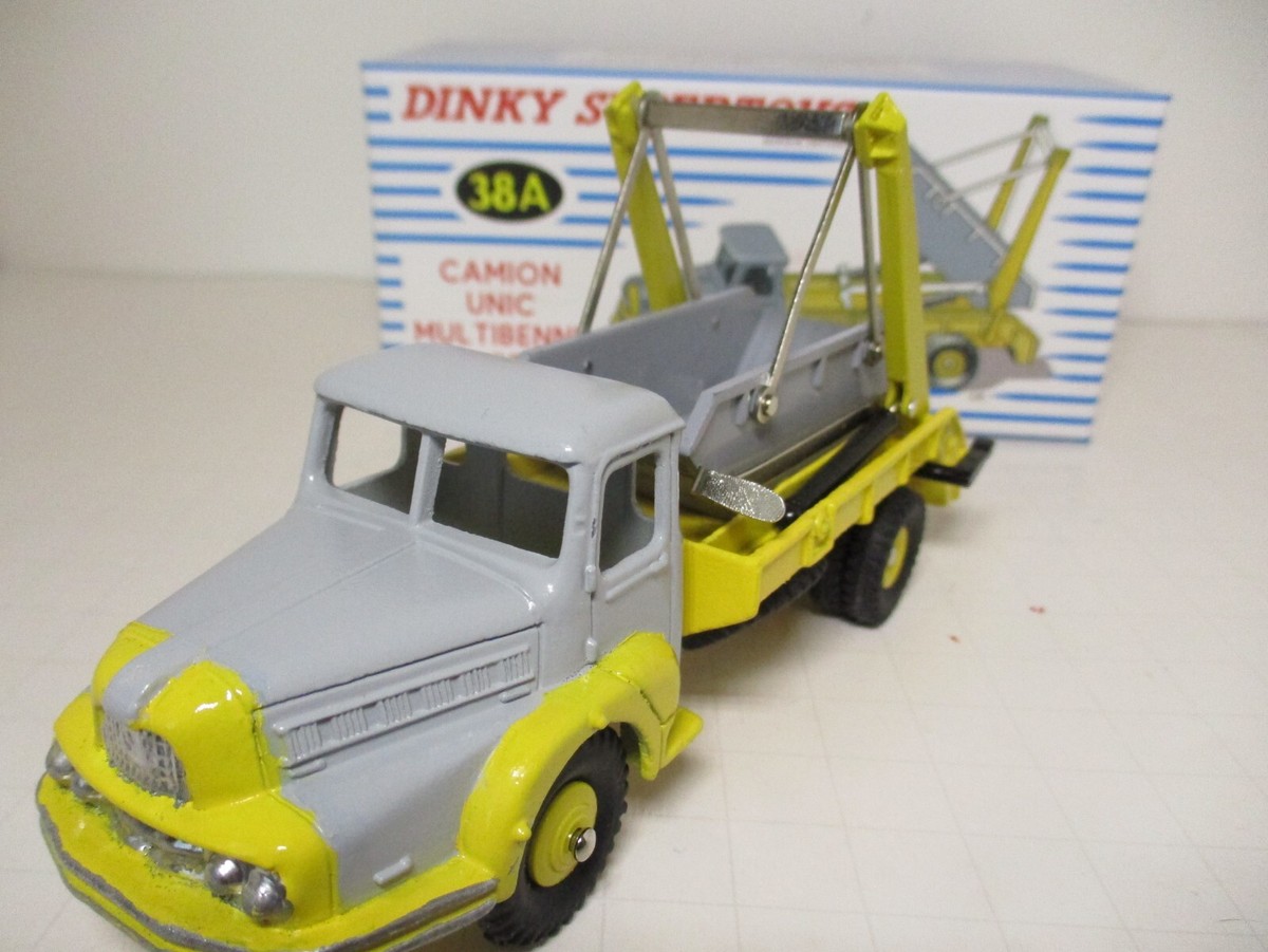 RARE FRENCH DINKY SUPERTOYS #38A-F RESTORED UNIC MULTI-BUCKET