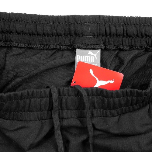 Puma Herren Jogginghose Trainingshose Freizeit Sport Hose Jogger schwarz/weiß - Picture 7 of 11
