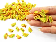 Dollhouse Miniature Food 100 Sandwich Bakery Dollhouse Food Accessories 14903