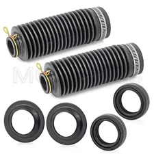 FRONT Fork Dust Seal Kit & FORK BOOT For HONDA XR80R XR100R CRF80F CRF100F  