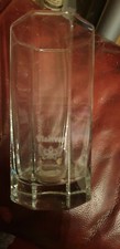 RARE VLADIVAR VODKA ETCHED GLASS  OCTAGONAL