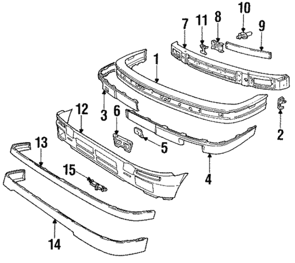 New Genuine BMW Trim Panel (1989-1992) OE 51111953646 | eBay 