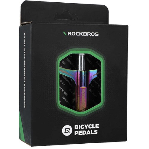 Fahrradpedale Rockbros LX-K340 Regenbogen Mehrfarbig - Bild 6 von 6