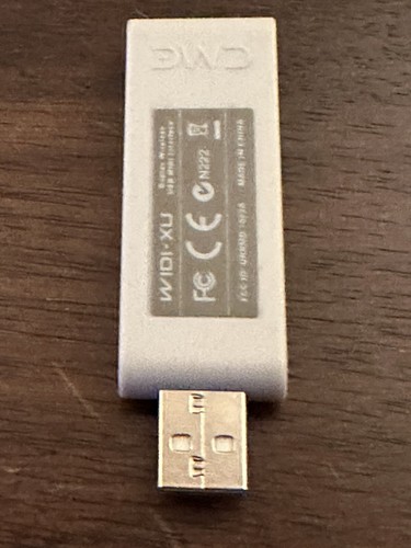 CME WIDI-XU WIRELESS MIDI ADAPTOR & Instructions