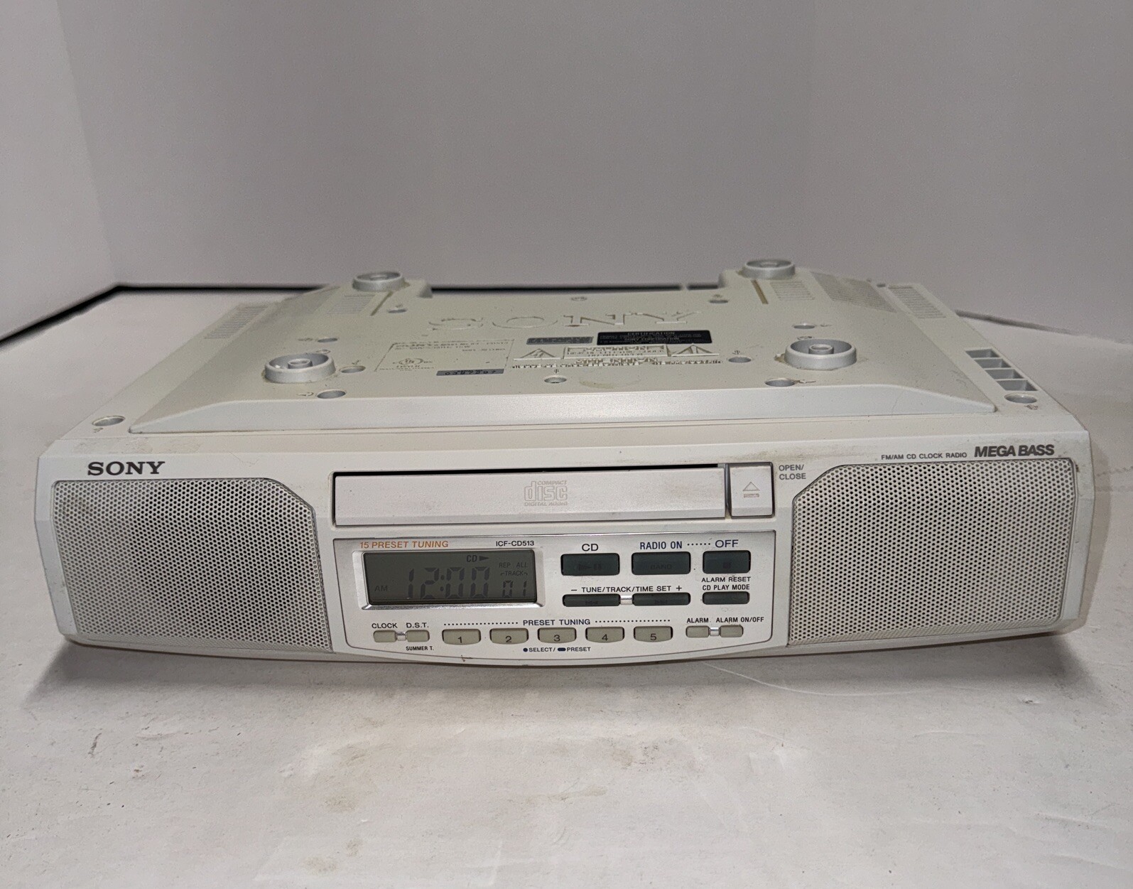Working Sony ICFCD513 Under AM FM CD Radio Tested eBay