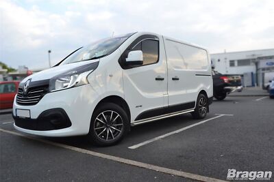 Seiten Stangen für Opel Vivaro Swb 2014-2019 Polierter Edelstahl Schlauch Röcke