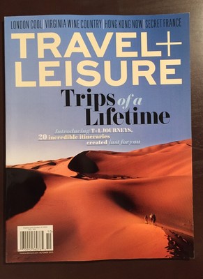 Travel + Leisure Trips Of Lifetime Incredible Itineraries Oct 2015 FREE SHIPPING