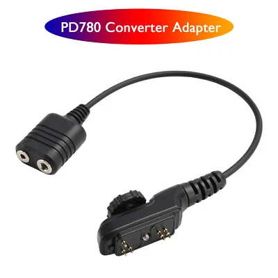 AREYOURSHOP K Interface Headset Port Konverter Cords für Hytera HYT PD780 PD700 PD980 PD788G