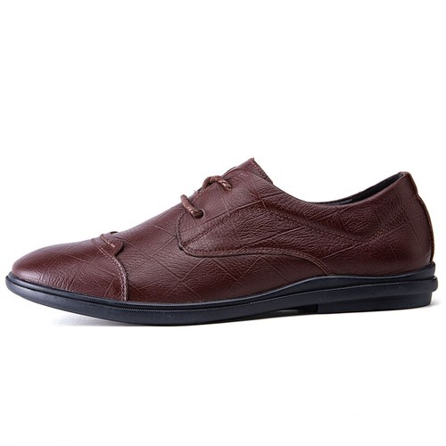 Mens British Business Leisure Leather 