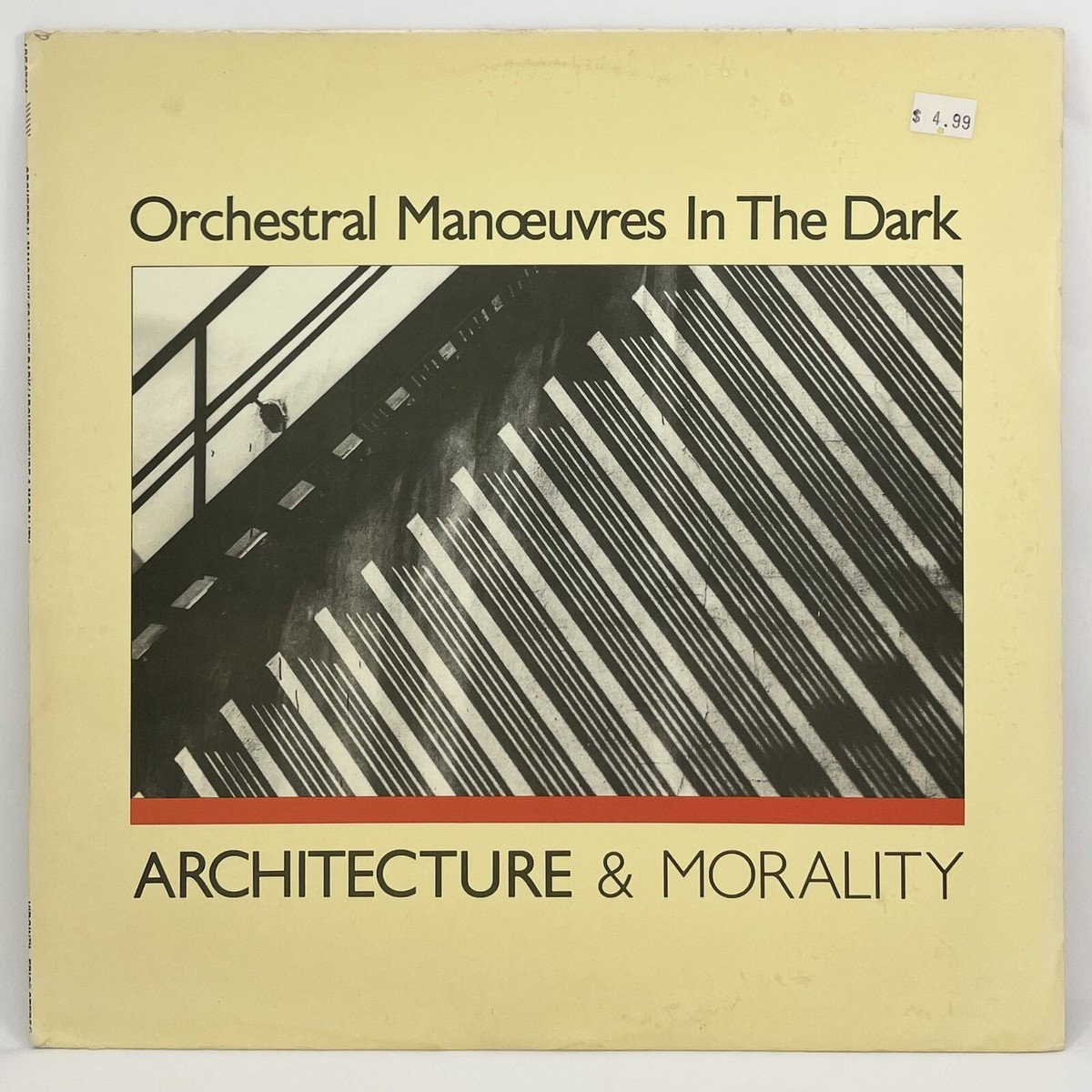 OMD ARCHITECTURE & MORALITY LP NM Vinyl Pitman Pressing