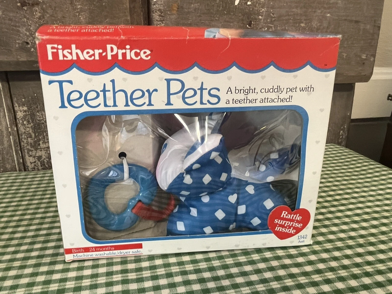Vintage Fisher Price Teether Pet-CAT- New in Unopened box
Opens in a new window or tab