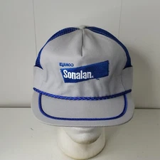 VTG ELANCO SONALAN Embroidered Logo Snapback Trucker Hat Cap Promo Herbicide USA