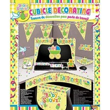 Baby Shower Decorating Kit for Work Desk or Cubicle 72815 Forum Novelties Party