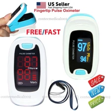 US Seller Finger Tip Spo2 pulse Oximeter LED/OLED Blood Oxygen O2 Meter CONTEC