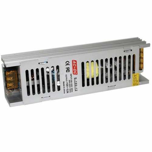 Transformador de fuente de alimentación con controlador LED AC 240V - DC 12V para tira de luz LED CCTV - Imagen 10 de 13