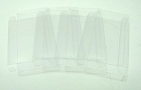 25x SEGA GENESIS - MASTER SYSTEM - 32X CARTRIDGE - CLEAR PROTECTIVE BOX SLEEVE 