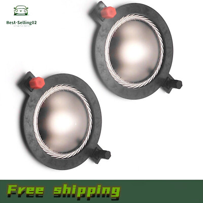 2Pcs 8 Ohms Titanium Diaphragm Voice Coil Replace FOR B&C DE750TN Horn Driver US