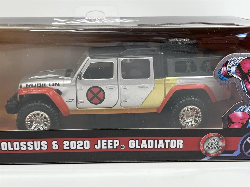 Colossus Figure and 2020 Jeep Gladiator 13cm Jada 3012 - Image 3 of 4