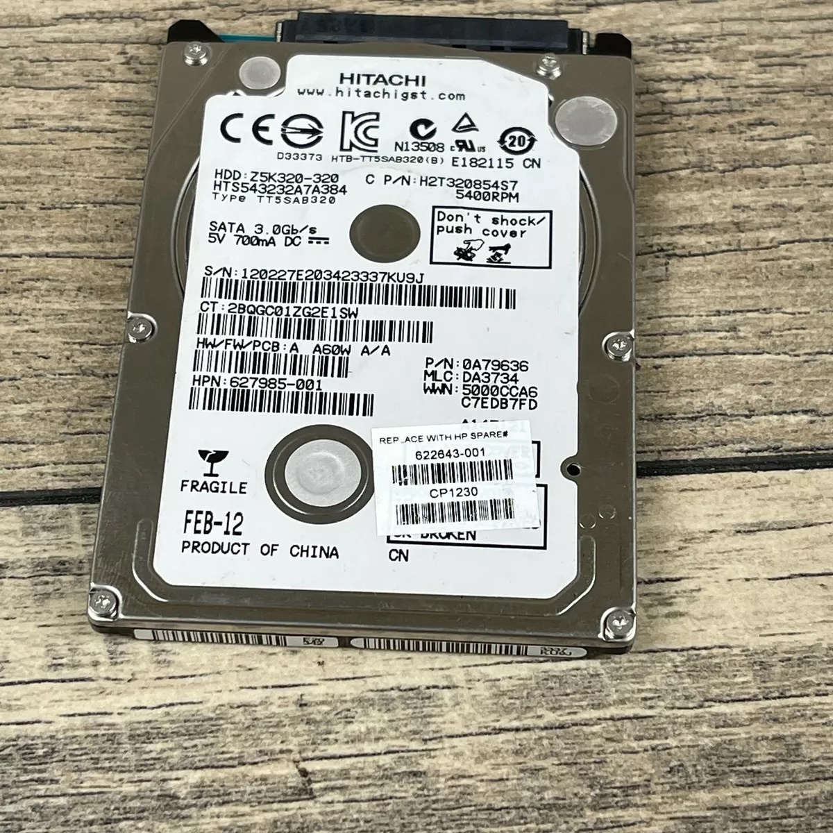 Hitachi hotsell 2.5 hdd