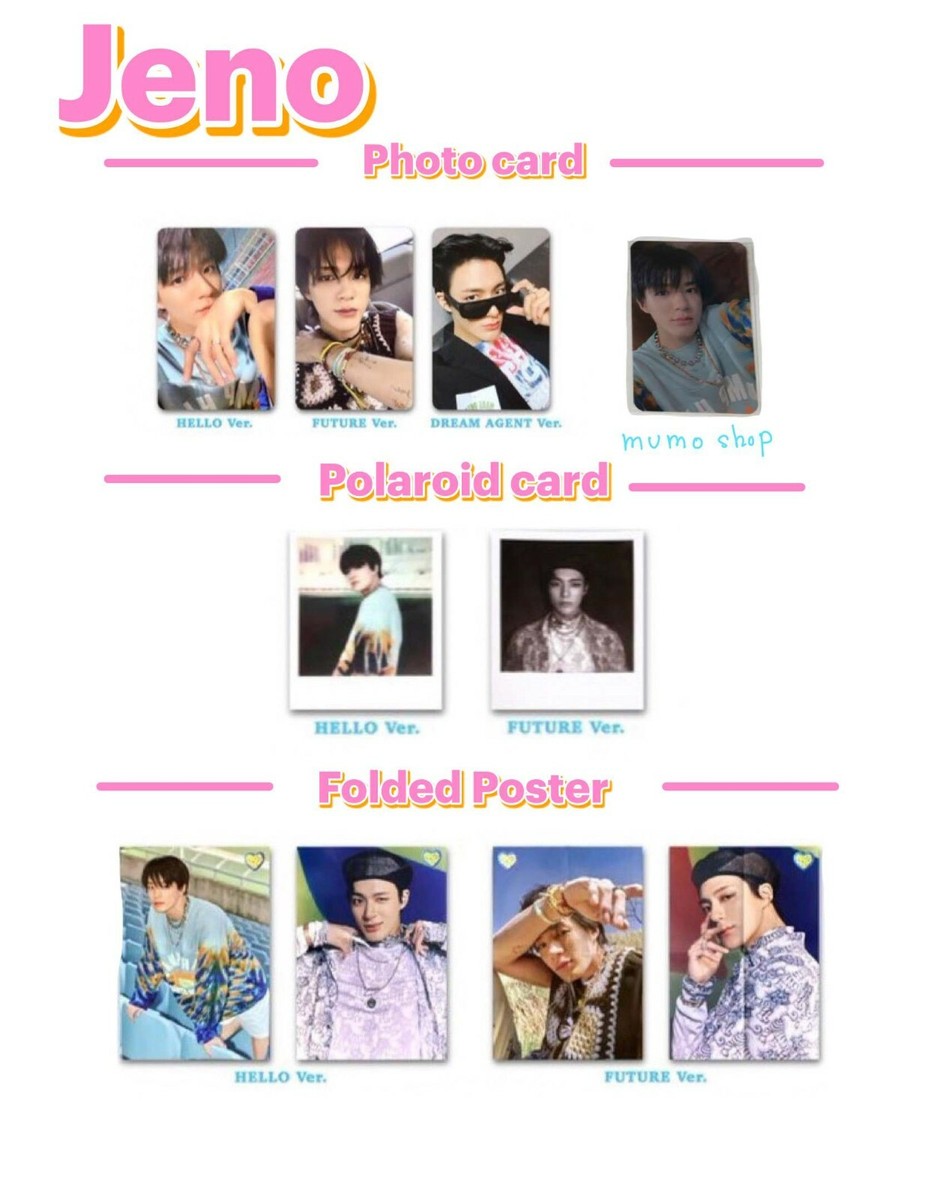 NCT DREAM JENO Hello Future Official Photo card photocard