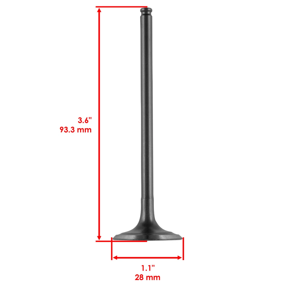 Cylinder Head Intake Exhaust Valve Kit Fits Kawasaki Vulcan 900 VN900 2006-2020 - Image 3 of 4