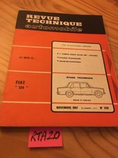 Revue technique Fiat 124